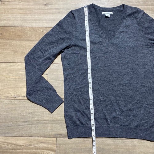 Amazon Essentials Men's Long Sleeve V-Neck Sweater Charcoal Gray Medium - Picture 3 of 10