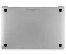 GENUINE MacBook Pro 15 A1990 2018 2019 Bottom Case Cover - Silver, Grade A