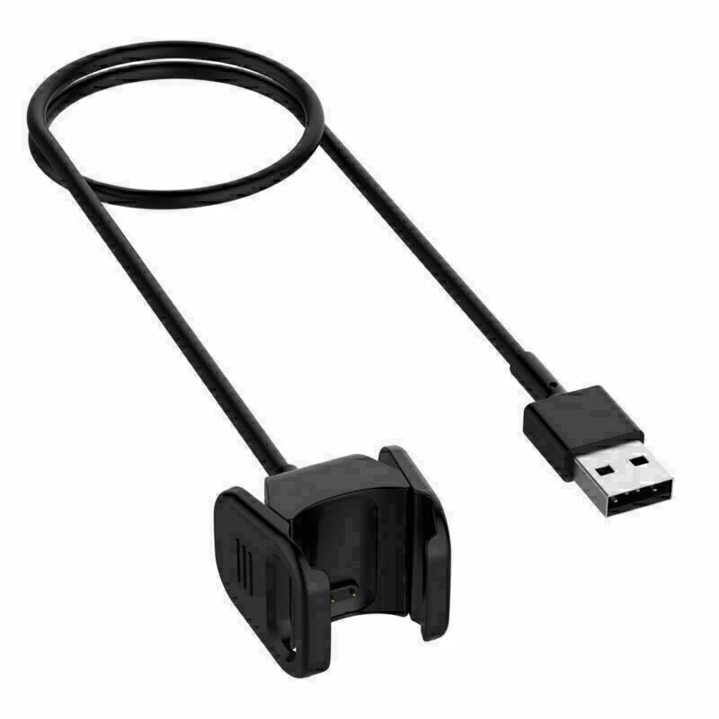 USB Ladekabel Ladegerät Charging Cradle Charger Cable Für Fitbit Charge 4 Watch - Bild 2 von 4