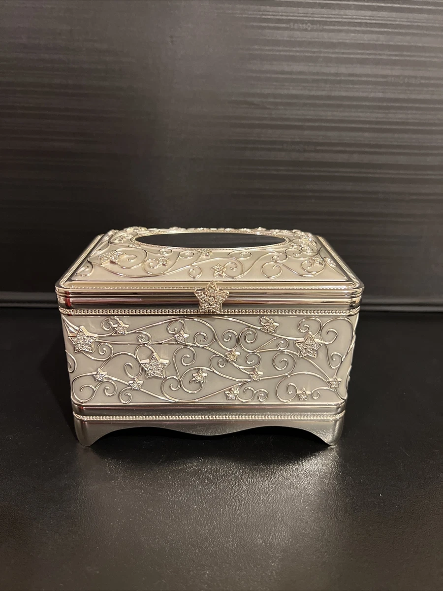 Things Remembered Jewelry Box Silvertone | eBay