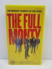 The Full Monty, VHS Tape,  Robert Carlyle Insert, Video, Movie, M 1997