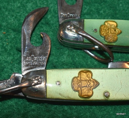 CUCHILLOS TWO GIRL SCOUT 1947 UTICA KUTMASTERT - DOS TALLAS - Imagen 7 de 9