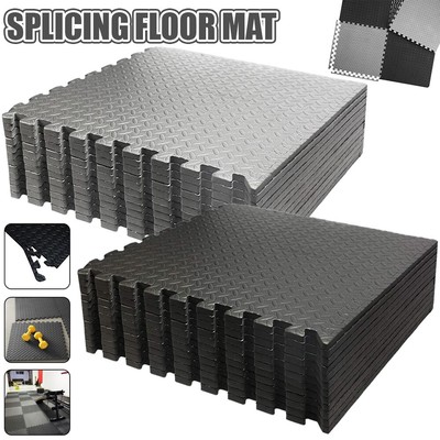 4-60 X BODENSCHUTZ MATTE SCHUTZMATTEN SET FITNESS UNTERLEGMATTE PUZZLEMATTE EVA