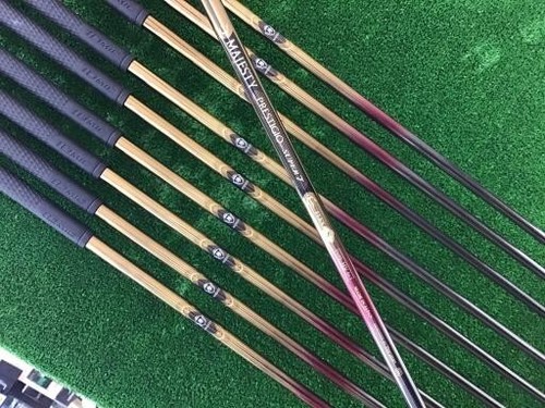 MARUMAN MAJESTY PRESTIGIO SUPER7 10pcs Iron Set 4-10/PAS Flex-S TYPE-HV No H/C - Picture 2 of 5