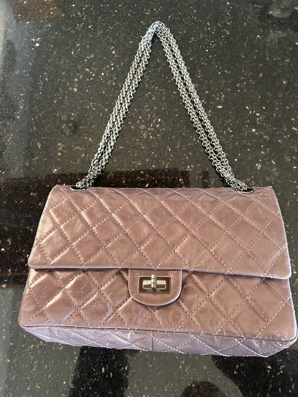 Chanel Metallic Pink Ground Control Backpack Bag  The Closet