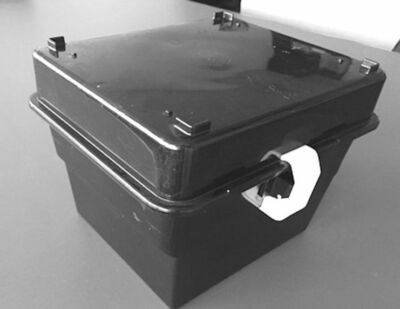 Entegris E124-60-101-61C02 150mm Wafer Box + PA194-60MB-61C02 Cassette Conductiv