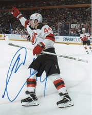 New Jersey Devils Miles Wood Signed Autographed 8x10 NHL Photo COA #4