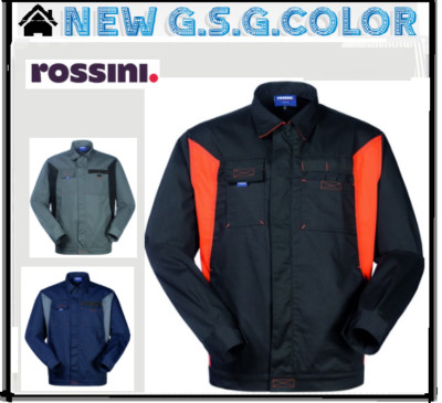 ROSSINI Herren-Workjacke Silverstone Multicolore Mit Taschen & Handytasche