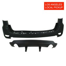 Rear Bumper Cover Kit For 2011-2022 Jeep Grand Cherokee Wo Park Hls La Rear Bumper Cover Kit For 2011-2022 Jeep Grand Cherokee Wo Park Hls La