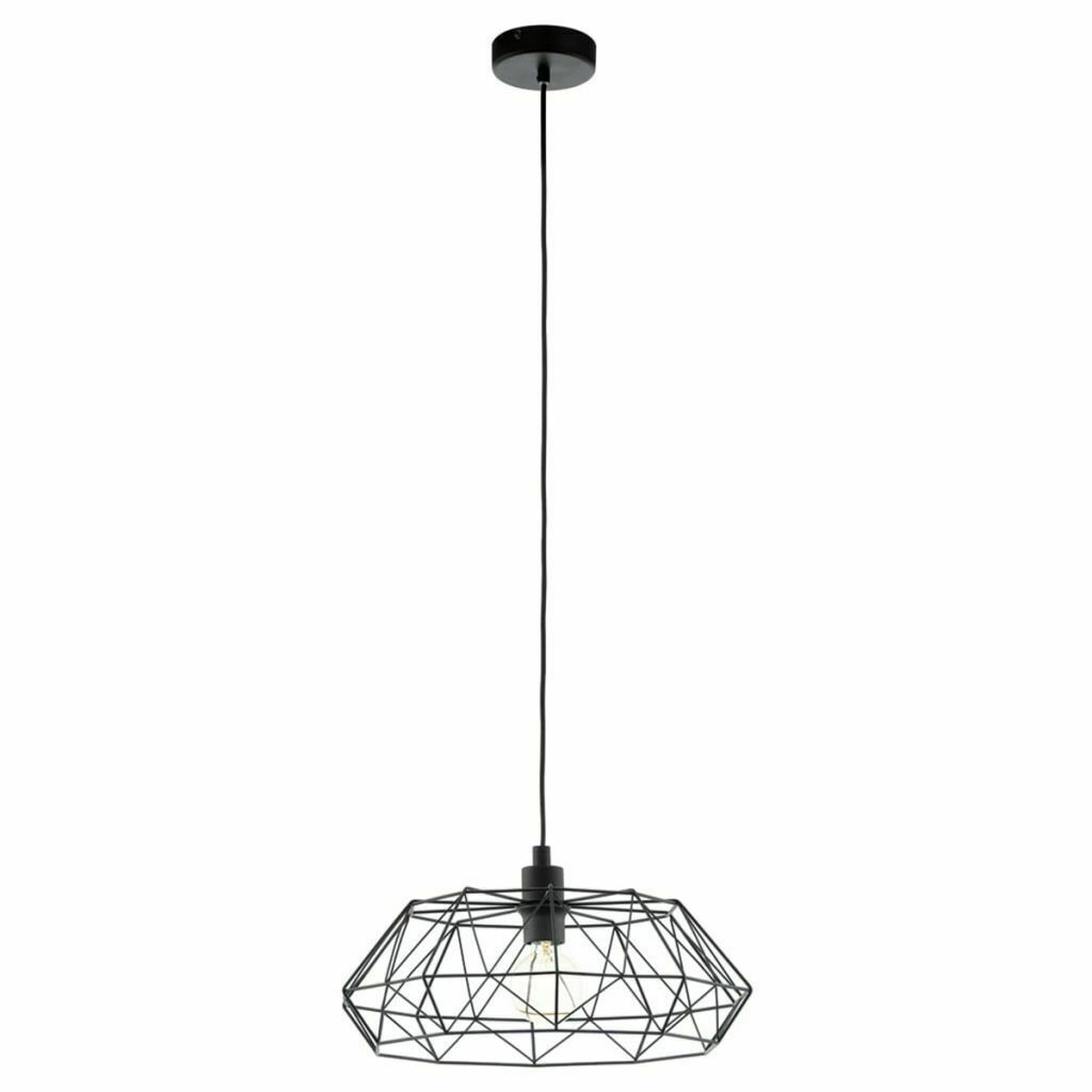 EGLO Pendant Lamp Ceiling Light Lighting Chandeliers Carlton 2 Black/Copper