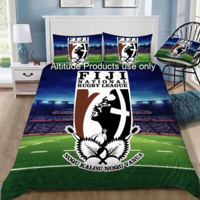 Fiji Bati Rugby League Doona / Duvet Cover and 2 Pillow Slips