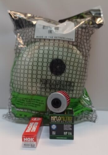 Filtro aria + Filtro olio HONDA CRF 250 R 2004 2005 2006 2007 2008 2009 / HIFLO