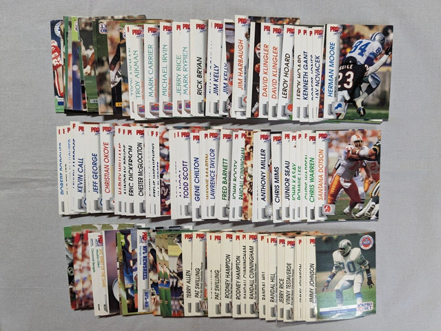 1992 Pro Set Football Base and Inserts - - - Pick a Card