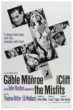 The Misfits 1961 - Vintage Classic Movie Poster