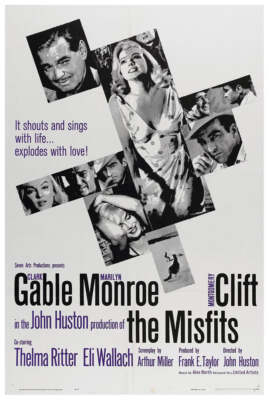 the-misfits-1961-vintage-classic-movie-poster-ebay