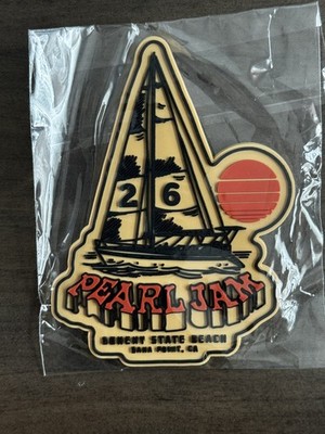 Pearl Jam ~  Sailboat Fridge Magnet ~ Ohana Festival  ~ 2026