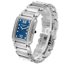 Patek Philippe Twenty-4 25MM Blue Dial Quartz- 4910/1200A-001 4