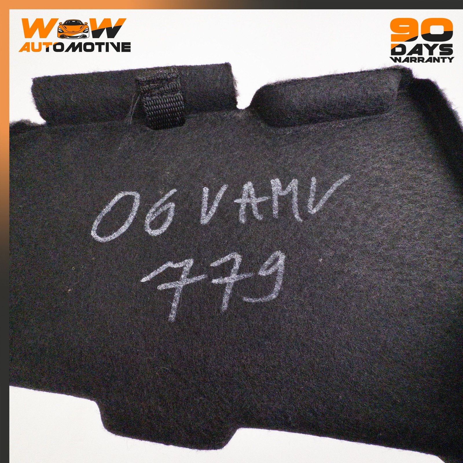 06-16 ASTON MARTIN V8 VANTAGE REAR LEFT DRIVER SIDE LOADSPACE DOOR BLACK OEM