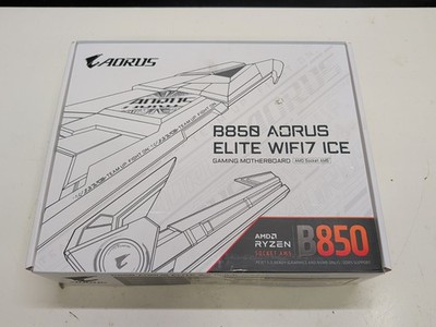 GIGABYTE B850 AORUS Elite WIFI7 ICE AMD AM5 LGA 1718 UNTESTED PARTS OR REPAIRS