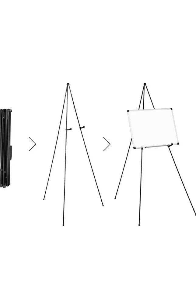画架 立式 地板海报 轻量级 可折叠 便携式 带袋式 三脚架 — 第 4/4 张图片