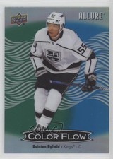 2024-25 Upper Deck Allure Color Flow Green Blue Quinton Byfield #CFL-46 03uh