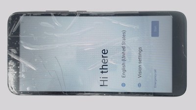 Foxx A56 Cellphone (Black 16GB 2GB) AirTalk Wireless CRACKED/SCRATCHED