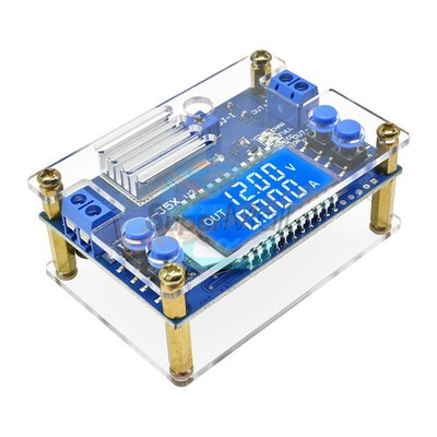 DC-DC 5A Constant Voltage Current LCD Adjustable Buck Step Down Module with Case