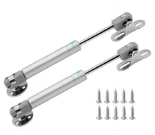 2Pcs 6 Inch Gas Struts, 30N/ 6.7Lb Safety Lift Support Cabinet Hinge Gas Spring