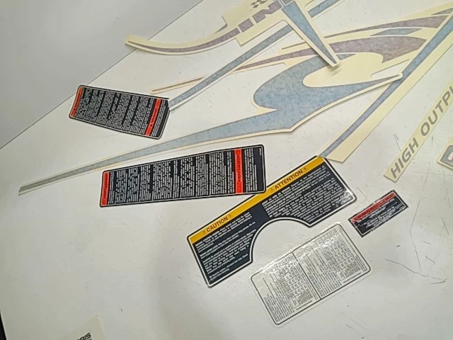 Decal Kit, 97 XLT SP Hood - 2000 POLARIS NOS - Image 4 of 4