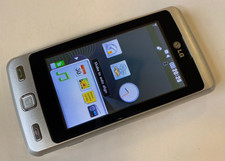 Telefono cellulare LG Cookie KP501 SBLOCCATO compatto 3MP argento retrò -V buone condizioni