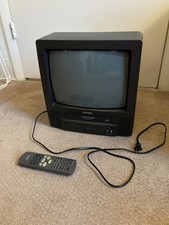Toshiba Model MV13DL2 13" CRT TV VCR Combo Retro w/ Remote - Tested  Working 