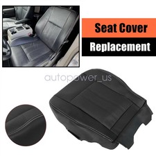 Fits 2011-2016 Chrysler Town Country Driver Leather Bottom Seat Cover Black Fits 2011-2016 Chrysler Town Country Driver Leather Bottom Seat Cover Black