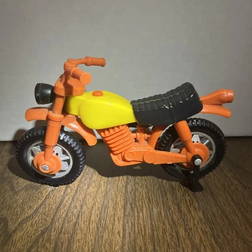Dirt Bike Tonka Vintage Orange & Yellow Vintage 1970/80s Nice!