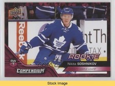 2016-17 Upper Deck Compendium Rookies Red Nikita Soshnikov #285 READ l1s