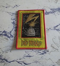 Bad Brains Red Border Woven Patch