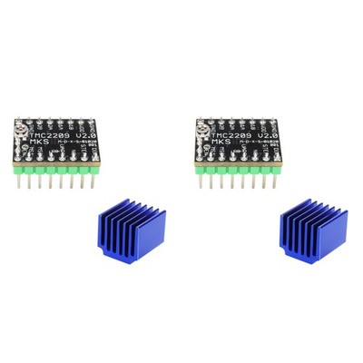 2X für  TMC2209 Schrittmotortreiber StepStick 3D-Druckerteile 2.0A UART 2365