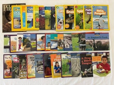 37 National Geographic Readers Science/Social Studies 1st & 2nd Grade Homeschool
