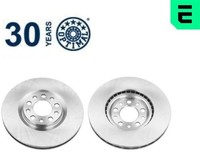 2X Bremsscheibe Optimal BS-8664C 2 Bremsscheiben Vorderachse Vorne