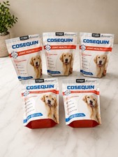 5 BAGS Nutramax Cosequin Multifunctional Support Joint, Immune, Skin 132 Chews