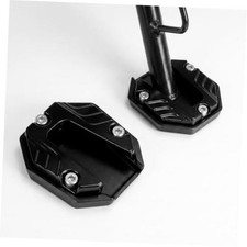 Motorcycle Kickstand Pad, Alloy Non-slip Motorcycle Kickstand Plate, Anti-sink