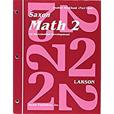 Larson Saxon Math 2 Part One (Taschenbuch) Saxon Math 2