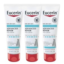 Eucerin Advanced Repair Foot Cream, Unscented Foot Care Cream for Dry Feet and