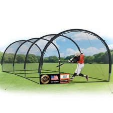 Baseball Batting Cage - 30FT Batting Cages for Backyard Training, Softball & ...