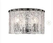 Z-Lite 1943F12-MB Glacier Flush Mount Matte Black