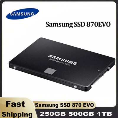 SAMSUNG SSD 870 EVO 1TB/500GB/250GB 2.5'' SATA 3 Solid State Drive for laptop DE
