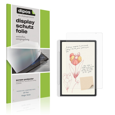 2x Schutzfolie matt für XP Pen Magic Note Displayschutzfolie Folie Display