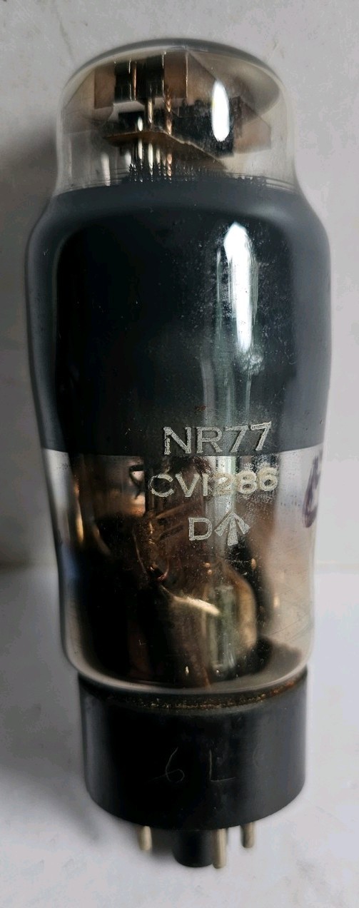  Mullard NR77 EL35 Valves Tubes  vintage 