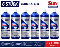 6X Sun Professional KlarspüLer 1L GlanzspüLer GeschirrspüLer Gastro 761540073110