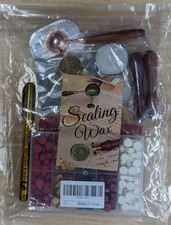 Christmas Wax Seal Set, Christmas, Santa Beads, handles and two stamps
