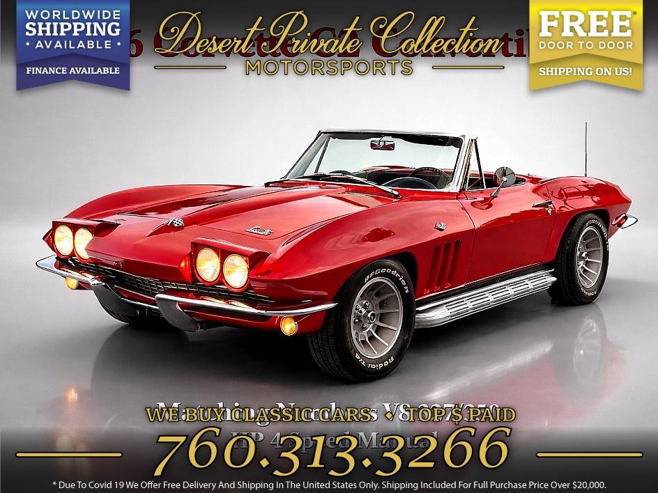 1966 Chevrolet Corvette for sale in Palm Desert California